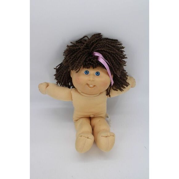 Vintage Crimp and Curl Cabbage Patch Kid Doll 1990 13" Hasbro First Edition - Picture 1 of 6